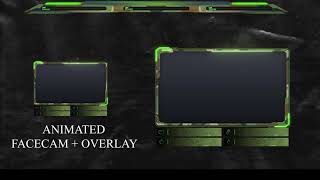 Call Of Duty Twitch Facecam & Overlay Package (Animate Facecam Animated Overlay)