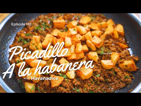 피카디요 아 라 아바네라(Picadillo a la Habanera) 레시피
