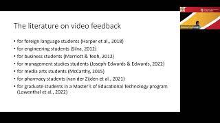 Using Zoom to Provide Screencasting Feedback to Students