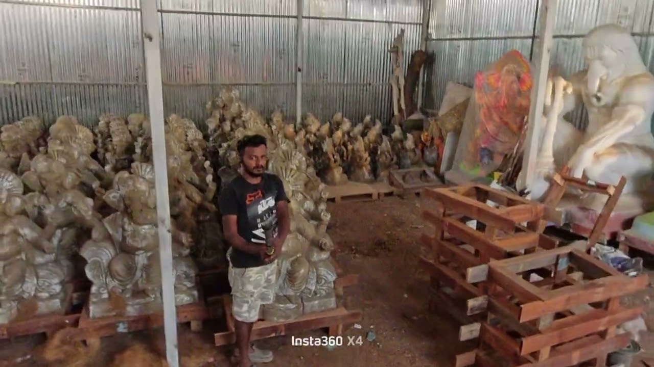 Ganesha manufacturer 2026 work in process Banashankari arts bengalore 73 only eco friendly