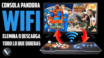 🕹️👾Pandoras Box WIFI📶, conecta tu consola RETRO a internet y descarga lo que quieras