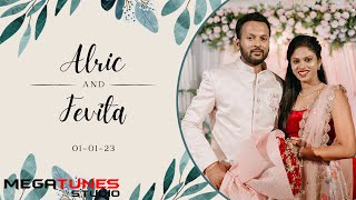 Join us Virtually for the Wedding and Reception of Alric with Fevita