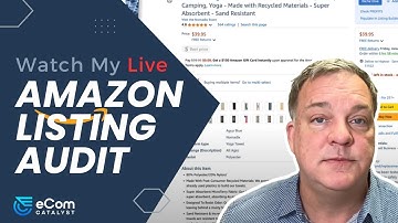 Watch Me Do A Complete Audit on This Amazon Listing (For Better Rank on Amazon)