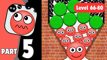 Hide Ball: Brain Teaser Games - Levels 66 to 80 |Gameplay Walkthrough Part 5