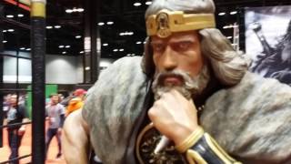 Punk visits C2E2 2017 Chicago.  Comic-Con Entertainment Expo