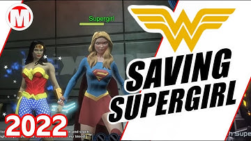 DCUO Wonder Woman Walkthrough Saving Supergirl