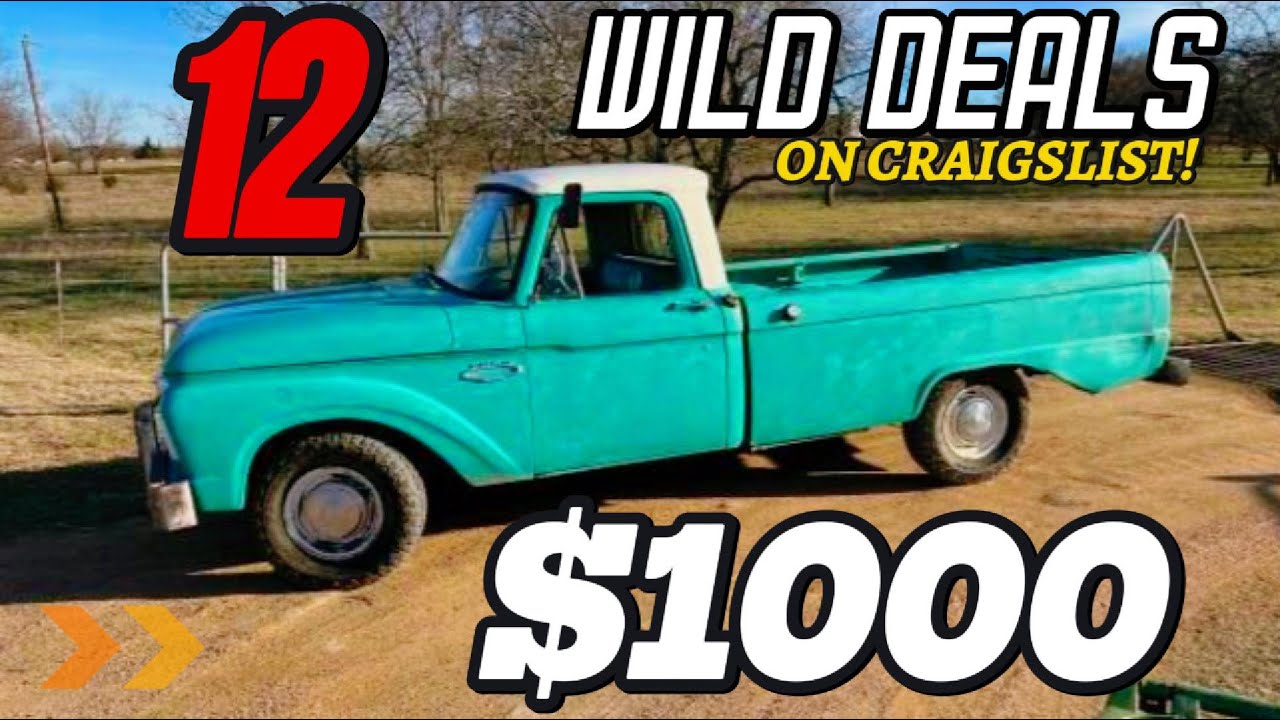 Craigslist Treasures 12 Wild Finds at Unbeatable Prices! YouTube