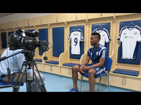 West Bromwich Albion's record signing Brown Ideye discusses his arrival at The Hawthorns