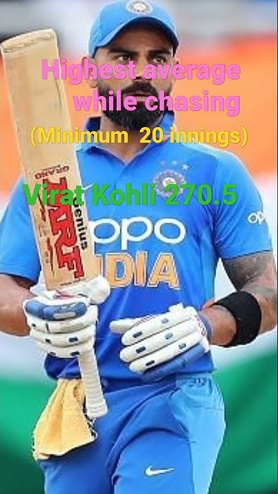 Highest Average In T20 While Chasing Highest Average while Chasing, #क्रिकेट #cricket #youtubeshorts #shorts