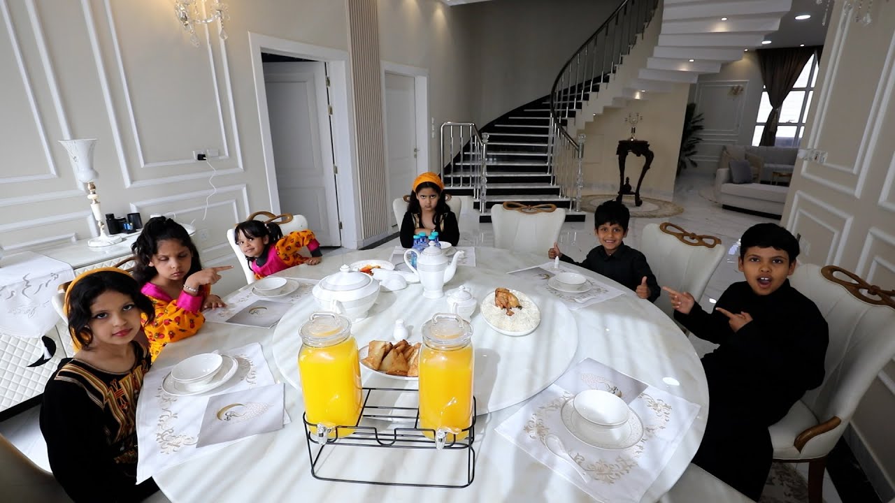 سفرة رمضان مع ليلى وحور وميمي ! ليلى