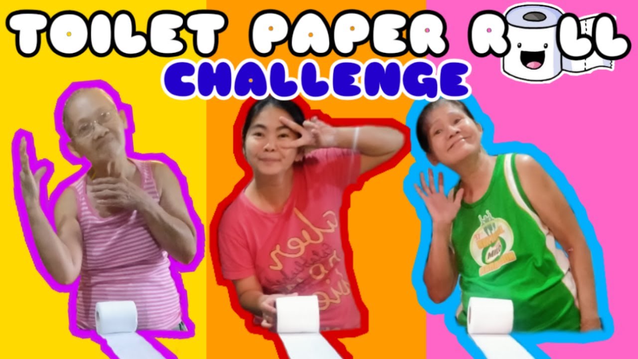 TOILET PAPER ROLL CHALLENGE (Tissue Challenge + Experiment) | VLOG ...