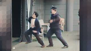 Charlie Chaplin Fun Beast - The Girl Friend- Fight Scene