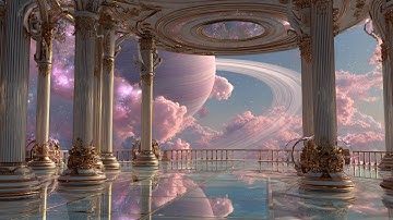 🌌 Sky Palace Above the Clouds | A Celestial Courtyard in The Luxury Dimension (4K)