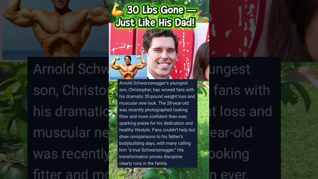 🔥 Arnold’s Son’s Jaw-Dropping Transformation!
