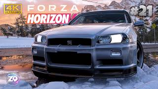 In den SCHNEE im Nissan R34 - FORZA HORIZON 6
