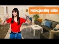 Odświeżony funkcjonalny salon 🛋 🌴