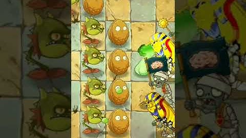 Plants vs Zombies 2 - Pyramid Of Doom Challenge In PvZ2 - #Shorts