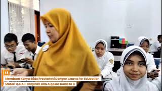 Membuat Karya Slide Presentasi Dengan Canva For Education