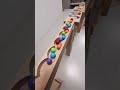 marble Run Race ASMR #237 Wooden Wave Course Colorful Marbles #marblerun #marblerunrace #asmr