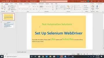 Download and Configure Selenium WebDriver | Tutorial#1