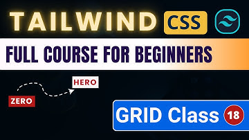 Tailwind CSS Tutorial For Beginners in Hindi #18 Grid Classes