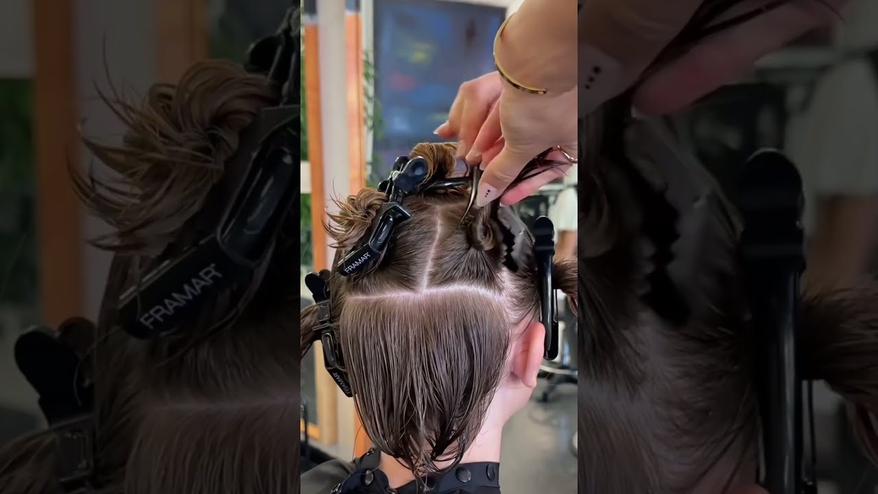 Perm Sectioning 9blockperm Cosmetology Hairstylisteducation