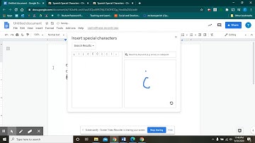 Adding Accents & Special Characters in Google Docs (Tutorial)