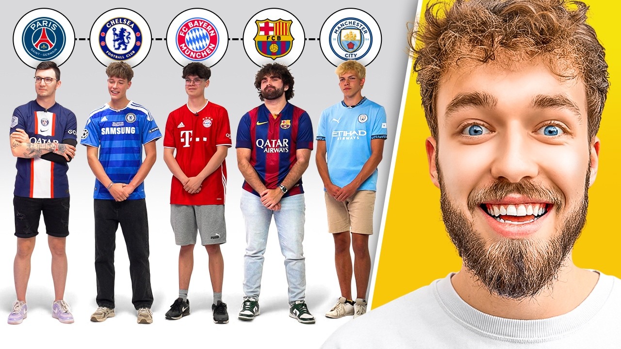 Kdo Ví Nejvíc o Fotbale? *SOUBOJ KLUBŮ*
