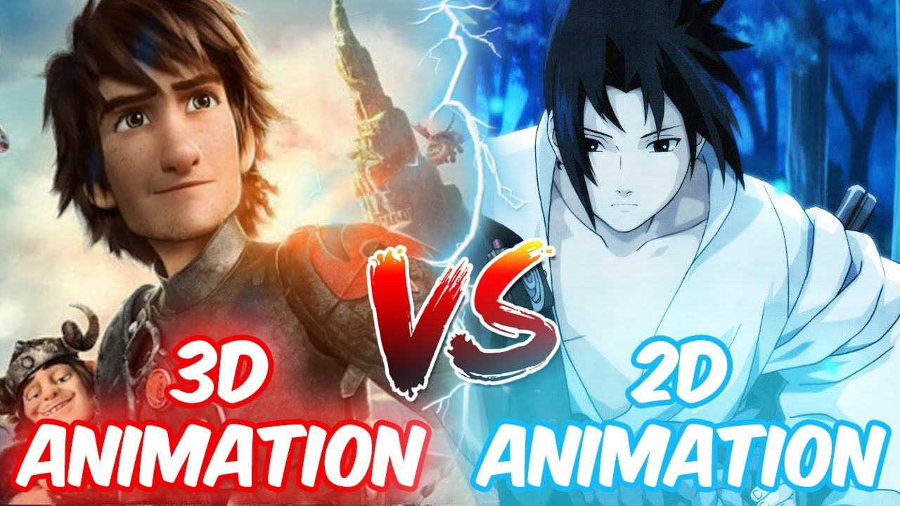 3d animation vs 2d animation