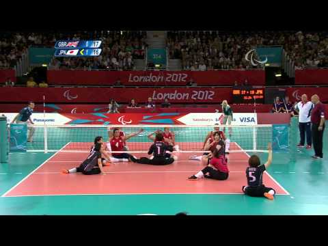 Sitting Volleyball - Women's 7-8 Classification - Match 41 - London 2012 Paralympic Games