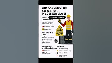 Why gas Detectors are Critical in Confined Spaces l What is Gas Detectors #gas #detector