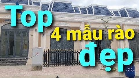 Top 4 mẫu hàng rào tại khu nhà 639tr An Điền. | nhà đất bình dương