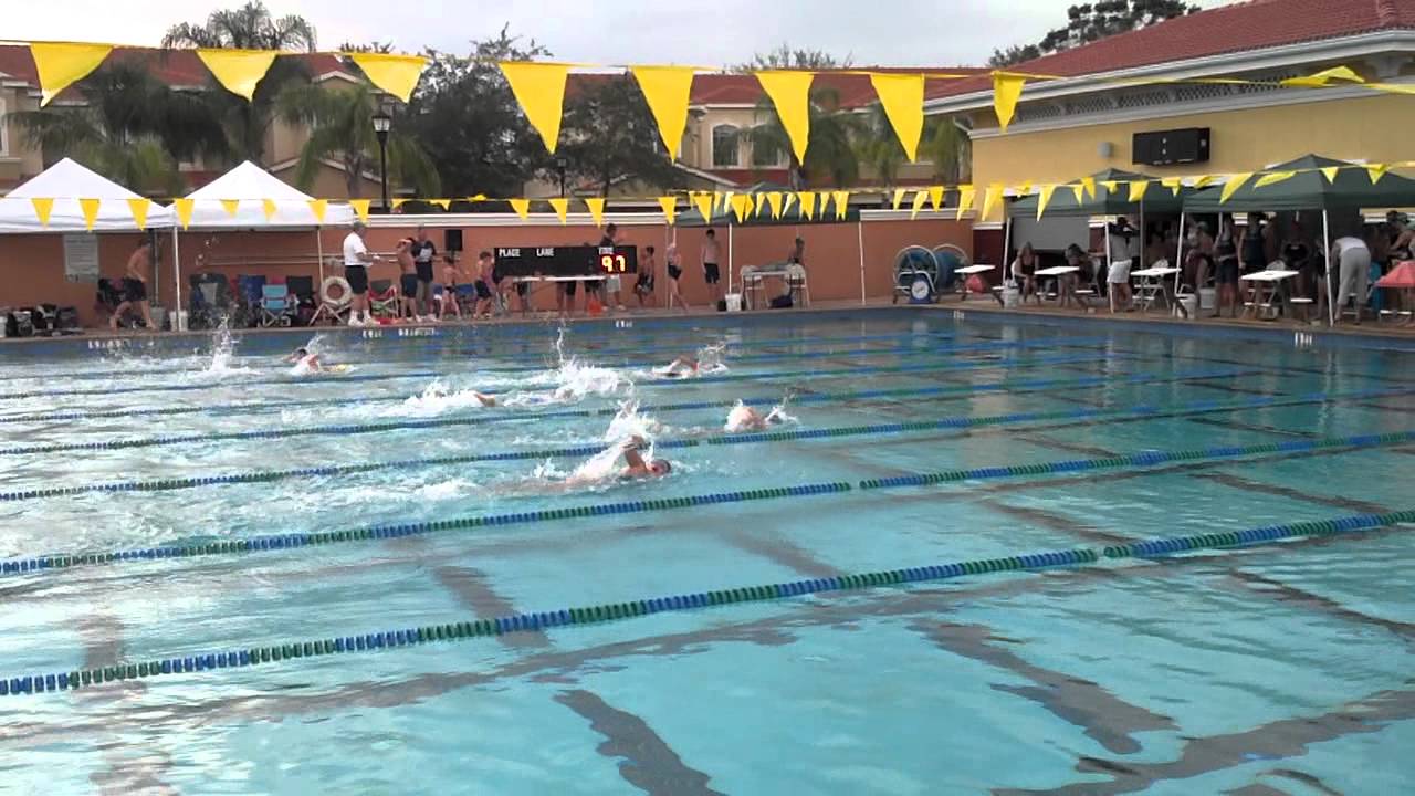 Gracie's first meet - first event