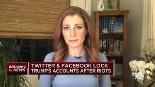 Twitter and Facebook lock President Donald Trump's accounts after Capitol unrest