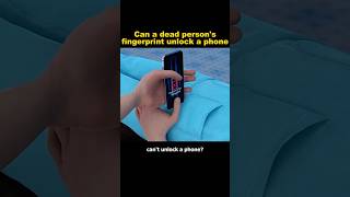 Why can't a dead person's fingerprint unlock a phone?#fingerprintlock #knowledge