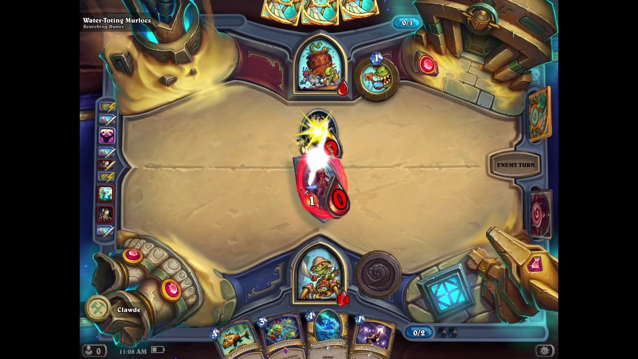 Water Toting Murlocs Hearthstone Solo Adventure Tombs Of Terror Enemy