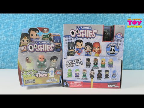 DC Comics Ooshies Series 1 &amp; 2 Blind Bag Opening | PSToyReviews