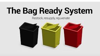 KickStarter Bag-Ready System New Bag Replacement Video - BRS - #BRS - #BagReadySystem