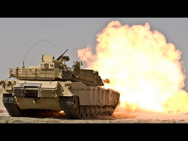 This is the Greatness of the US M1 Abrams Tank which Enemies people panic class=