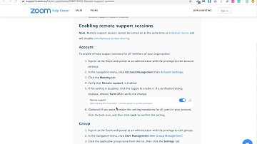 ZOOM REMOTE CONTROL Overview