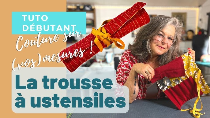 Tuto gratuit : Trousse enroulable pour crayons et pinceaux - Snaply  Magazine France