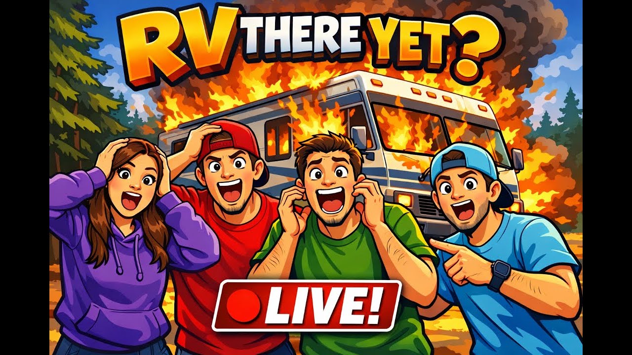 😂 Complete Chaos on the Road! | RV There Yet Livestream