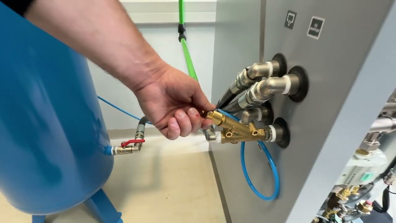 Procedura di impostazione portata del Generatore di Azoto Pneumatech PPNG.