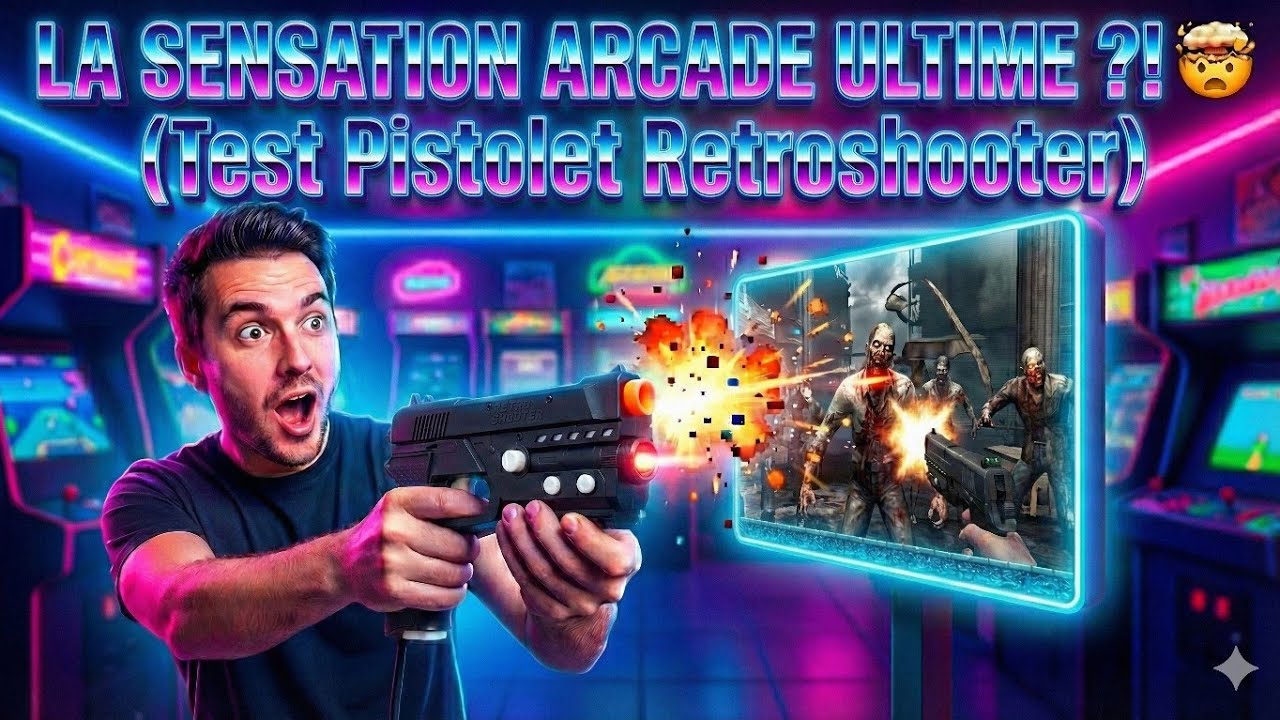 Unboxing RetroShooter - Le meilleur light gun pour arcade