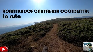 RUTA Y TRACK ACANTILADOS COSTA OCCIDENTAL EN MTB POR CANTABRIA🚵 ESPECTACULO.