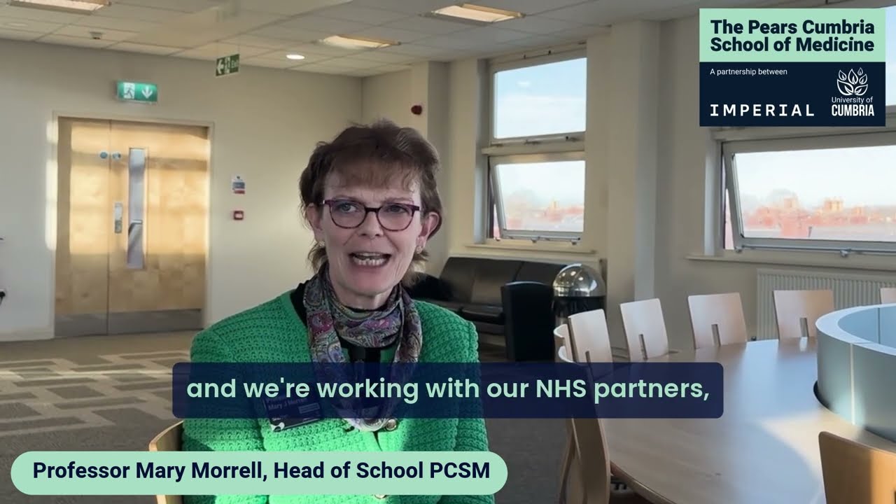 Professor Mary Morrell, Head of School on the first MMI (Multiple Mini Interviews) 2025