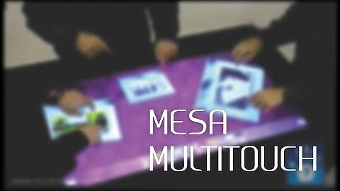 Mesa Multitouch - Nova Interativa
