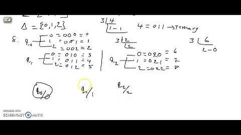Moore machine for ternary base 3 mod3