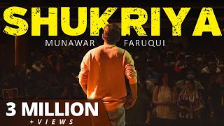 Shukriya | Munawar Faruqui India Tour | Standup Comedy | 2021