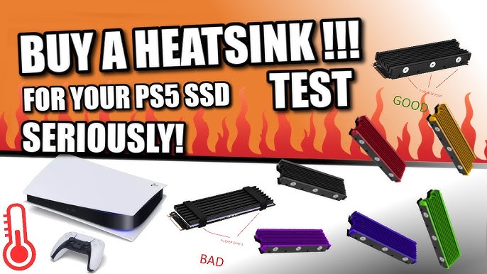 A Guide To PS5 SSD M.2 Heatsinks For Internal Storage Upgrades